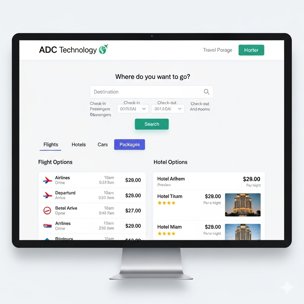 Travel portal Integration